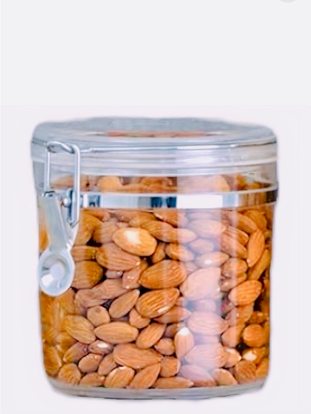OGGI Medium 38 oz. Clear Acrylic Airtight Canister — #D